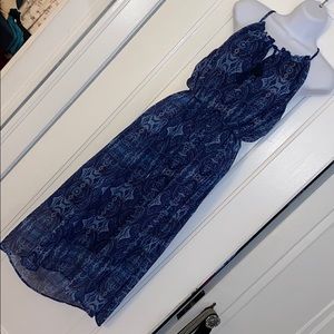 Lucky brand XS paisley boho dress